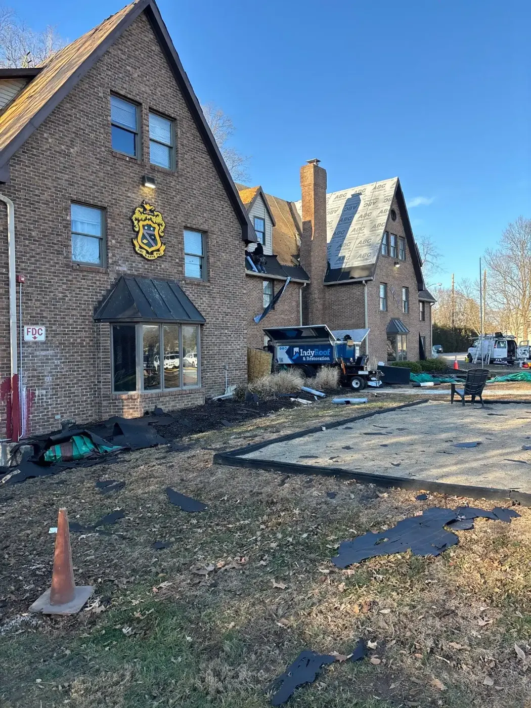 Commercial roofing by Broad Ripple Commercial Roofing near Williams Creek, IN