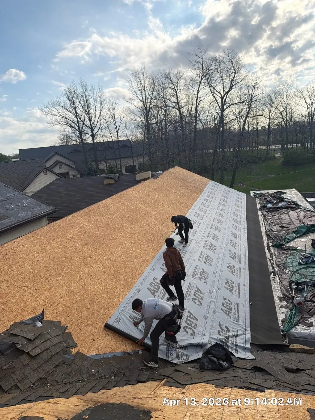 Commercial roofing by Broad Ripple Commercial Roofing near Crows Nest, IN